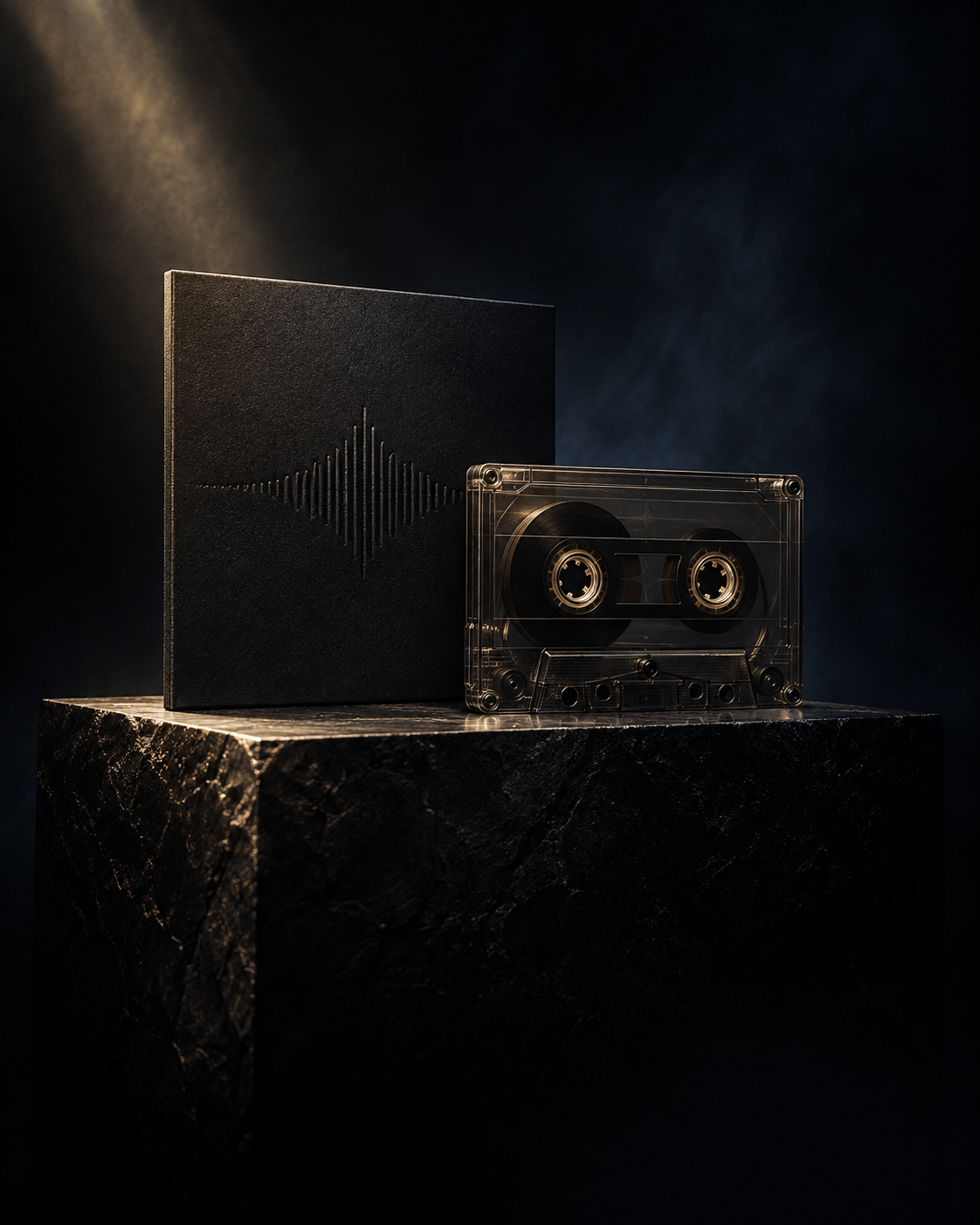 A smoked cassette and waveform sleeve from the TFT archive